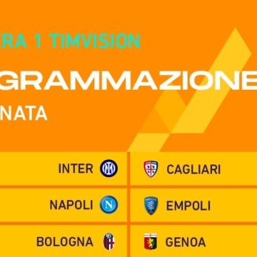 Serie A oggi in tv orari