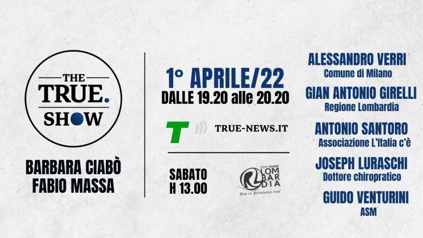 Covid, effetti sulla salute e fine dello stato di emergenza a “The True Show” venerdì 1° aprile