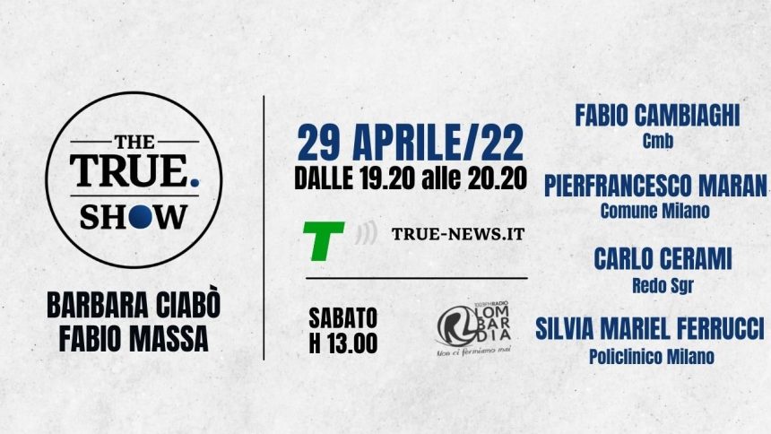 The True Show venerdì 29 aprile: si parla di housing sociale e salute