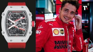 Leclerc quanto vale orologio rubato