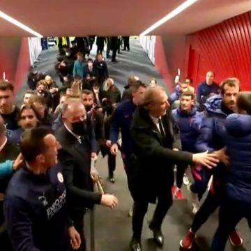 Atletico Madrid -Manchester City rissa Atletico Madrid -Manchester City rissa