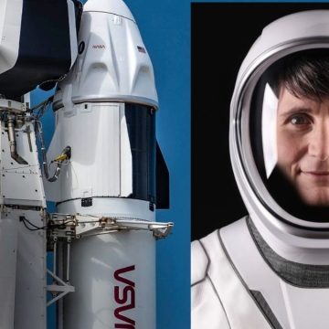 Samantha Cristoforetti, lancio in diretta