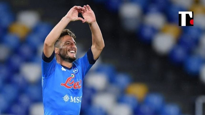 Dries Mertens pronto a lasciare il Napoli. E non basta aver chiamato il figlio Ciro