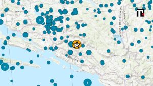 terremoto oggi Bosnia
