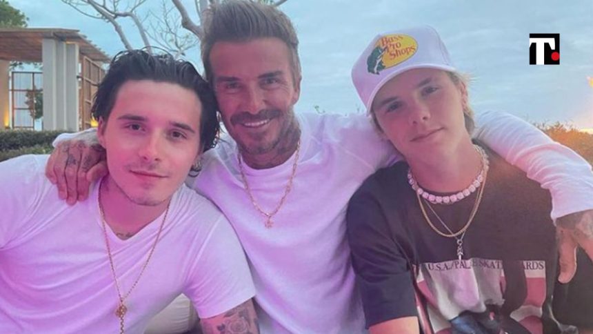 Chi sono figli David Beckham