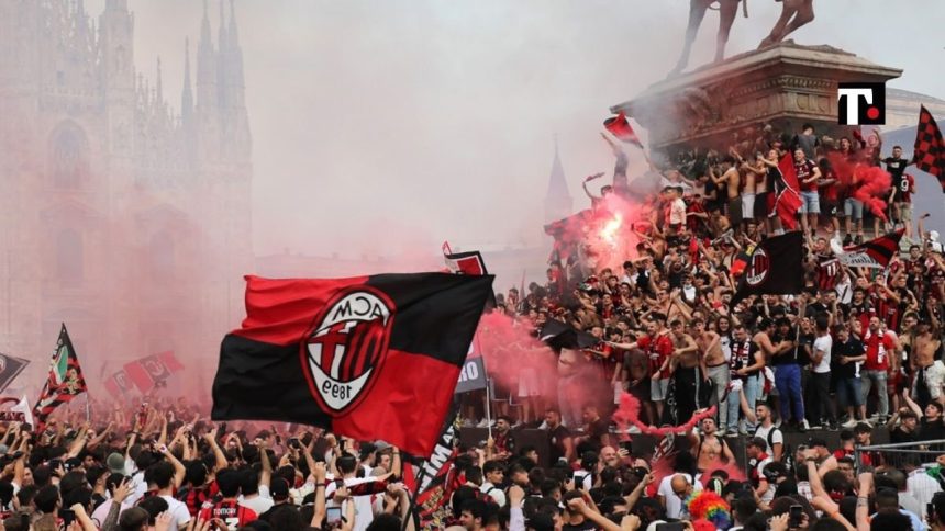 Milan festa scudetto