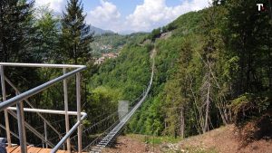 Il ponte tibetano più lungo del mondo si trova in Italia