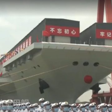 Cina portaerei Fujian