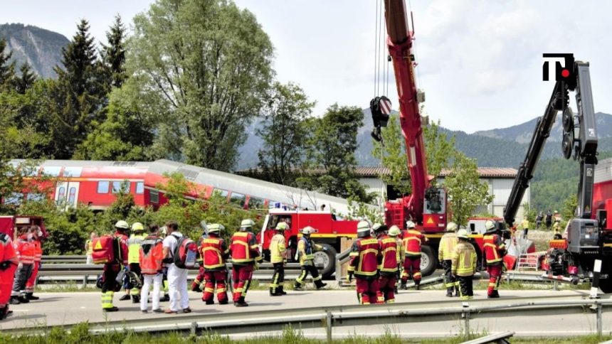 disastro ferroviario baviera germania