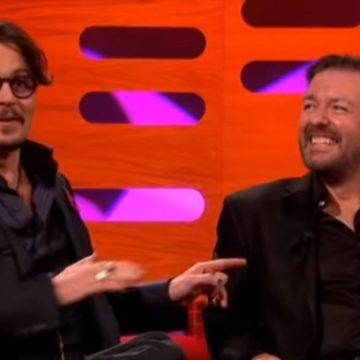 Ricky Gervais Johnny Depp cosa ha detto