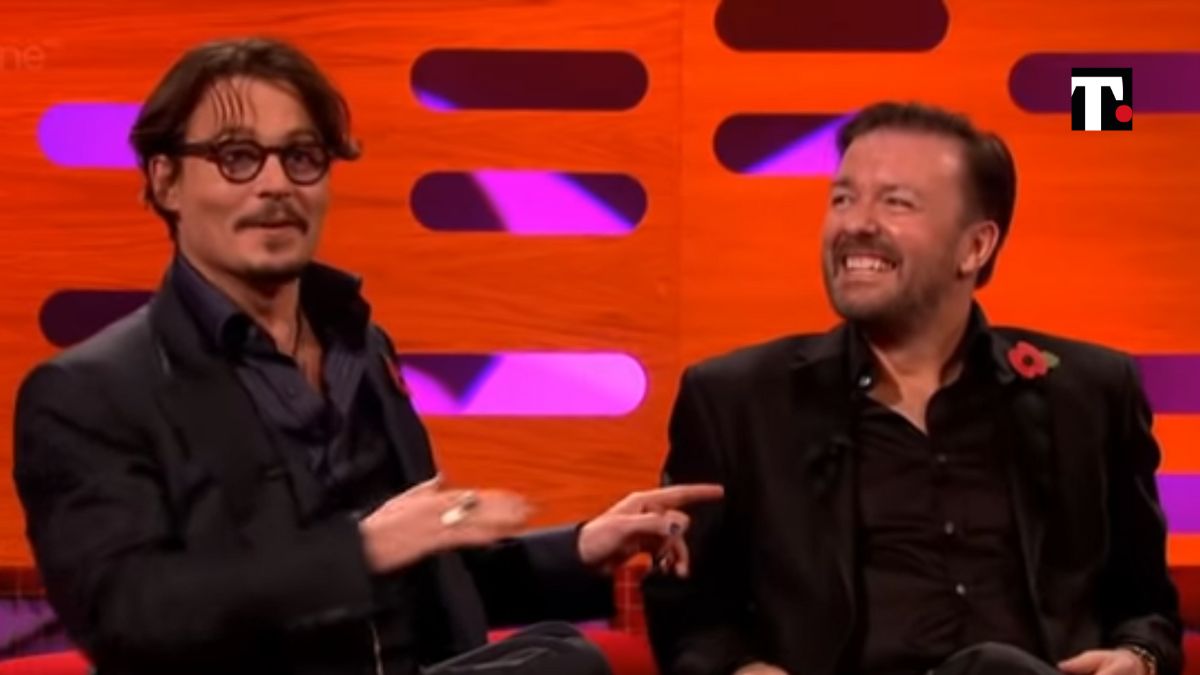 Ricky Gervais Johnny Depp cosa ha detto