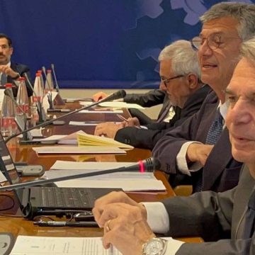 Brunetta attacca un tappezziere