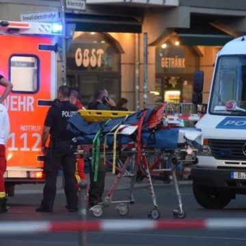 Berlino, auto sulla folla