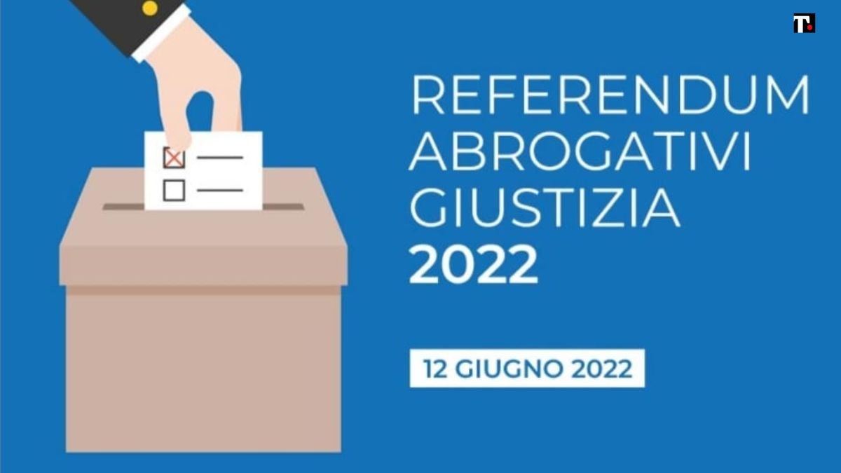 Referendum giustizia 2022