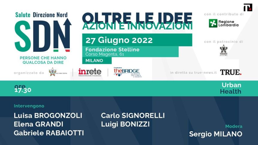 L’approccio “Urban Health” in uno dei panel in programma a “Salute Direzione Nord” del 27 giugno