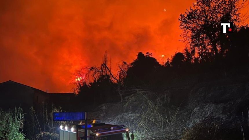 Lucca incendio