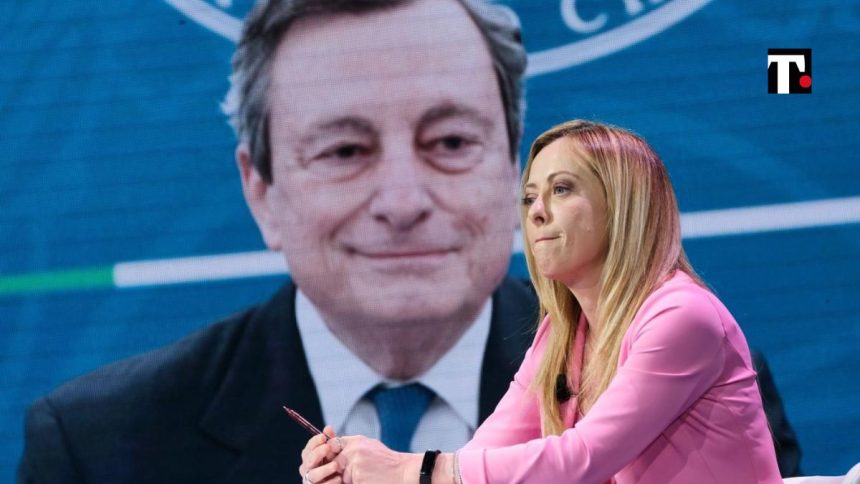 Meloni pensa a Franco al Tesoro per “tenersi stretta” Mario Draghi