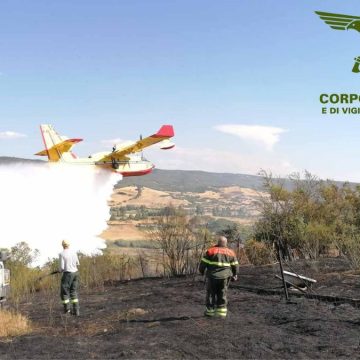 Incendi Sardegna Nuoro