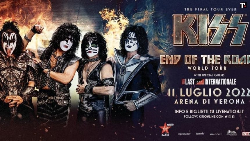 Kiss all'Arena di Verona