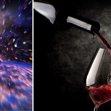 Il vino migliore? Invecchia nello spazio. Cin Cin!