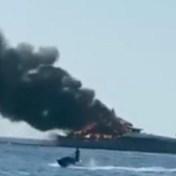 Formentera, prende fuoco lo yacht di Paolo Scudieri: nessun ferito