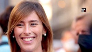 Maria Elena Boschi Mario Draghi