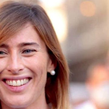 Maria Elena Boschi Mario Draghi