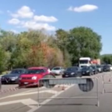 Brescia, tangenziale ovest chiusa: traffico in tilt e ponte danneggiato
