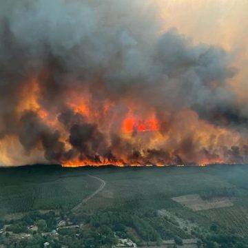 Francia, incendio