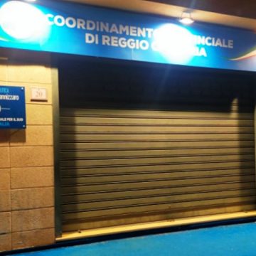 Reggio Calabria, sede di Forza Italia