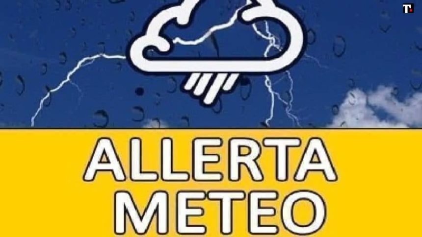 Allerta meteo gialla