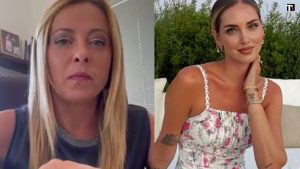 Chiara Ferragni contro Giorgia Meloni