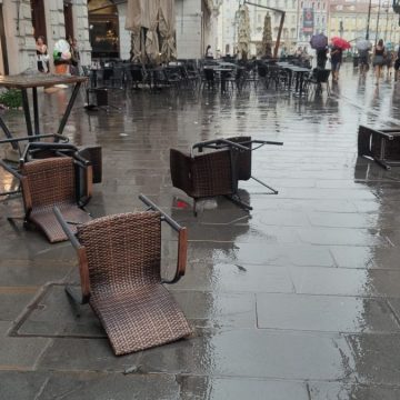 Maltempo a Venezia