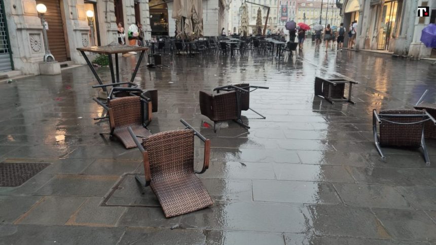 Maltempo a Venezia