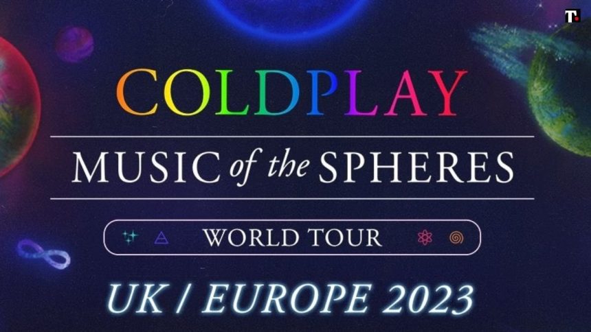 Coldplay, tour 2023
