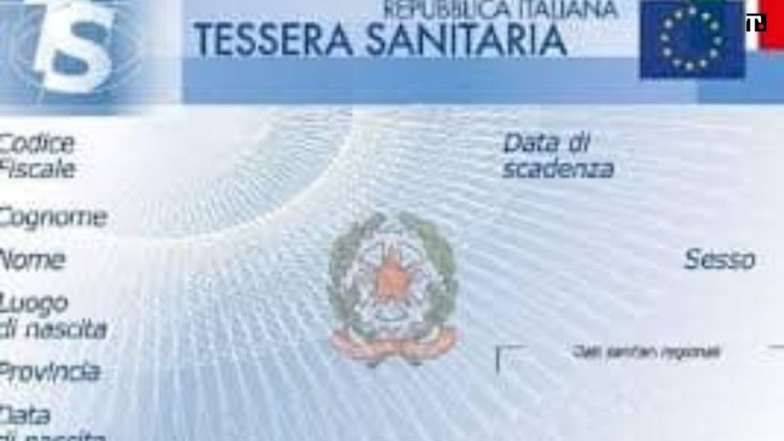 Tessera sanitaria senza chip