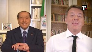Berlusconi Renzi canali tiktok