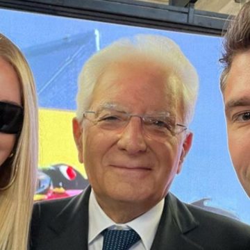 Ferragnez Sergio Mattarella selfie
