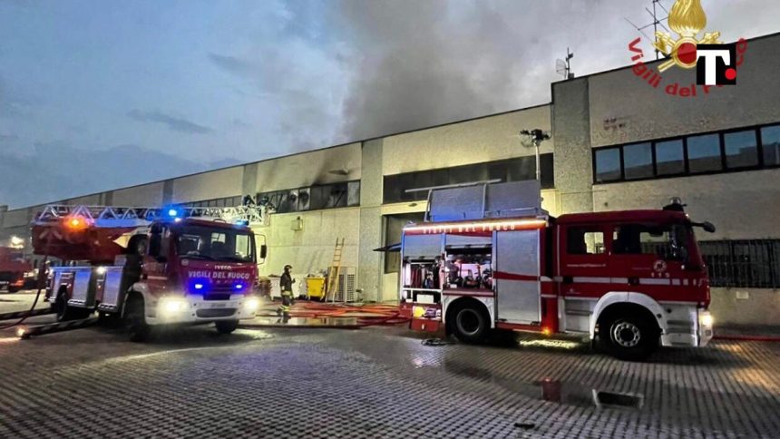 Gessate incendio CSC