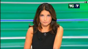 Caterina Bizzarri a Tg La7