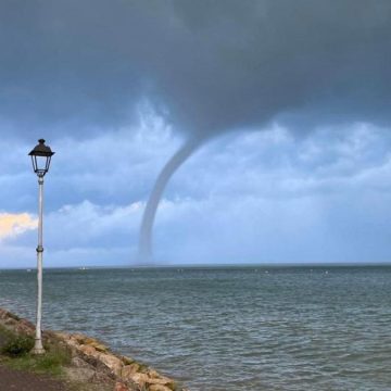Maltempo sul Lago di Garda