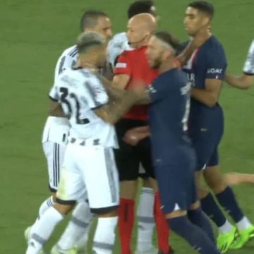 Paredes e Sergio Ramos