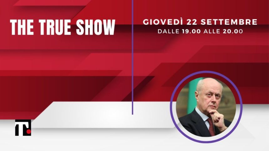 The True Show: l’approfondimento su Twitch con ospite Bruno Tabacci