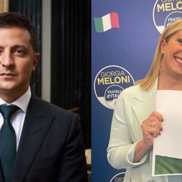 Zelensky Meloni congratulazioni