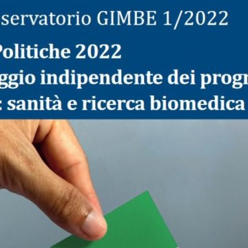 Sanità e ricerca biomedica, scarica l’analisi dei programmi elettorali dell’Osservatorio Gimbe