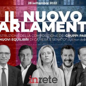 “Il Nuovo Parlamento”, scarica il report di Inrete con tutte le bio dei nuovi eletti