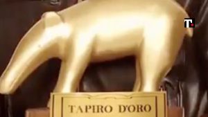 Fedez tapiro d'oro