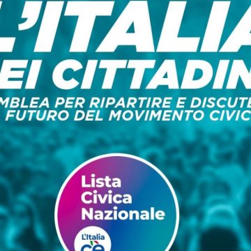 L’Italia C’è riparte da Roma con l’assemblea “L’Italia dei cittadini”