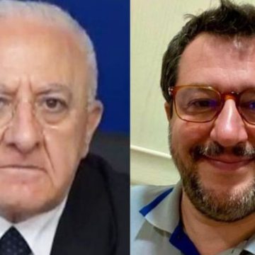 De Luca contro Salvini
