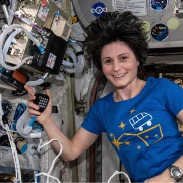 Samantha Cristoforetti rientro